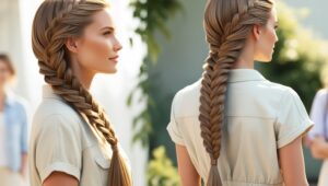 Fish tail Braids